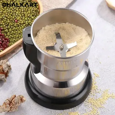 400W Commercial Coffee Grinder - 200g Stainless Steel for Beans/Nuts/Spices W/Noise Reduced Motor Herb Grinder Coffee Grinder