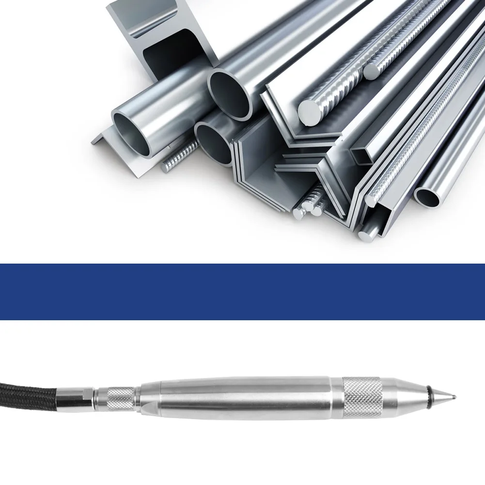 Pneumatischer Luftgravurstift, Anreißhammer, Schlauchgravur-Schriftzugwerkzeug für hartes Material, pneumatischer Anreißhammer Image