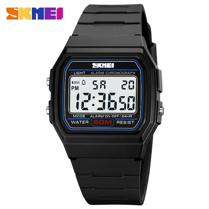 SKMEI 2042 Orologio sportivo da uomo Crono impermeabile Display a LED militare Orologi da polso digitali da uomo Data Settimana Orologio reloj hombre