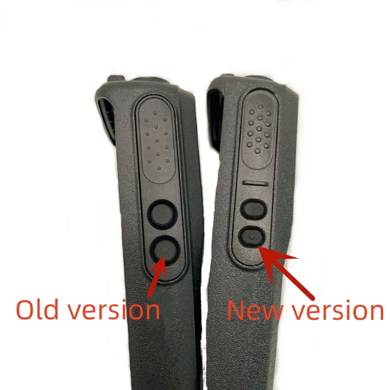 PMLN6345 Neue Schwarz Walkie Talkie Ersatz Front Gehäuse Fall Abdeckung für DEP450 CP200d XIR P3688 DP1400 Two Way Radio Image