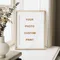 Poster su tela con stampa personalizzata Cornice per foto Decorazione della stanza Matrimonio personalizzato Foto di vita familiare Regali di compleanno per le vacanze personalizzati ﻿