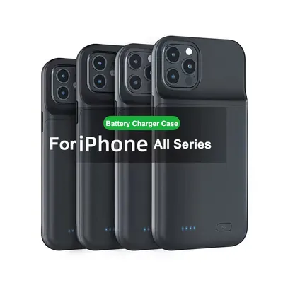 Externe Batterie Ladegerät Fall Für iPhone 6 7 8 Plus SE2 X XS XR 11 12 13 14 15 16 Pro Max 12 Mini Power Bank Ladegerät Fall Abdeckung