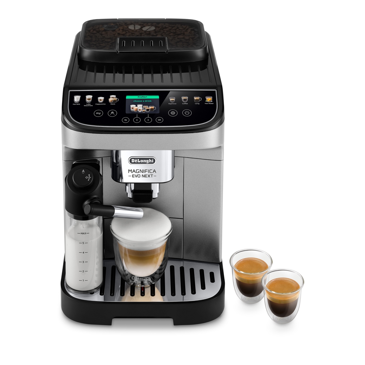 De'Longhi Magnifica Evo Next Fully Automatic Espresso Machine - Silver