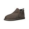 Hausschuh SHEPHERD "Shepherd Hausschuhe Leder", Damen, Gr. 39, grau (dunkelgrau), Leder, casual, Schuhe