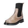 Stiefelette PAVEMENT "Pavement Stiefelette Leder/Textil", Damen, Gr. 37, grau (taupe), Leder, Textil, casual, Schuhe