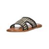 Pantolette INUOVO "INUOVO Pantoletten Leder", Damen, Gr. 41, schwarz, Leder, casual, Schuhe