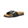 Pantolette CAMEL ACTIVE "camel active Pantoletten Leder", Damen, Gr. 39, schwarz, Leder, casual, Schuhe
