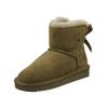 Stiefelette ILC "ILC Stiefelette Veloursleder", Damen, Gr. 38, grün (khaki), Veloursleder, casual, Schuhe