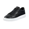 Sneaker GANT "Mc Julien", Herren, Gr. 45, schwarz-weiß (schwarz, weiß), Leder, casual,elegant,klassisch, Schuhe, Retro Sneaker, Cupsole-Sneaker mit Lederdecksohle
