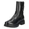 Stiefelette NERO GIARDINI "Nero Giardini Stiefelette Leder/Textil", Damen, Gr. 39, schwarz, Leder, Textil, casual, Schuhe