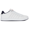 Sneaker K-SWISS "COURT BASE II", Gr. 40, weiß, navy, rot, Leder, sportlich, Schuhe