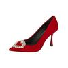 Pumps MELVIN & HAMILTON "Melvin & Hamilton Pumps Textil", Damen, Gr. 40, rot, Textil, casual, Schuhe