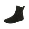 Stiefelette THINK "Think Stiefelette Veloursleder/Textil", Damen, Gr. 38, braun (mocca), Veloursleder, Textil, casual, Schuhe