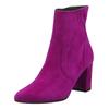 Stiefelette PAUL GREEN "Paul Green Stiefelette Leder", Damen, Gr. 38, lila (violett), Leder, casual, Schuhe