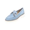 Slipper ARA "Ara Slipper Veloursleder", Damen, Gr. 40, blau (dunkelblau), Veloursleder, casual, Schuhe