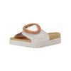Pantolette GABOR "Gabor Pantoletten Nappaleder", Damen, Gr. 38, weiß, Nappaleder, casual, Schuhe