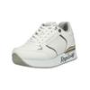 Sneaker REPLAY "Replay Sneaker Lederimitat", Damen, Gr. 38, weiß kombi, Lederimitat, casual, Schuhe