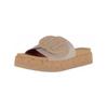 Pantolette GABOR "Gabor Pantoletten Leder", Damen, Gr. 40, beige, Leder, casual, Schuhe