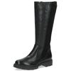 Stiefel CAPRICE "Caprice Stiefel Leder/Textil", Damen, Gr. 39, schwarz, Leder, Textil, casual, Schuhe