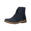 Schnürstiefelette EL NATURALISTA "El Naturalista Stiefelette Leder", Damen, Gr. 39, blau (ocean), Leder, casual, Schuhe