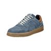 Sneaker BULLBOXER "Bullboxer Sneaker Veloursleder", Herren, Gr. 43, blau (jeans), Veloursleder, casual, Schuhe