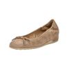 Keilpumps HÖGL "Högl Pumps Veloursleder", Damen, Gr. 38, grau (taupe), Veloursleder, casual, Schuhe