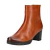 Stiefelette GABOR COMFORT "Gabor Comfort Stiefelette Leder", Damen, Gr. 42, braun (cognac), Leder, casual, Schuhe