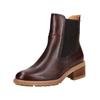 Stiefelette PIKOLINOS "PIKOLINOS Stiefelette Leder/Textil", Damen, Gr. 36, braun (dunkelbraun), Leder, Textil, casual, Schuhe