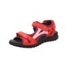 Sandale LEGERO "Legero Sandalen Nubukleder", Kinder, Gr. 36, rot, Nubukleder, sportlich, Schuhe