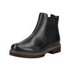 Stiefelette GABOR COMFORT "Gabor Comfort Stiefelette Leder/Textil", Damen, Gr. 41, schwarz, Leder, Textil, casual, Schuhe