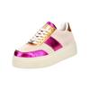 Plateausneaker STEVE MADDEN "STEVE MADDEN Sneaker Veloursleder/Textil", Damen, Gr. 37, orange, Veloursleder, Textil, casual, Schuhe