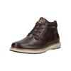 Schnürschuh PIKOLINOS "PIKOLINOS Halbschuhe Leder/Textil", Herren, Gr. 43, braun (dunkelbraun), Leder, Textil, casual, Schuhe