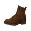 Schnürstiefelette BULLBOXER "Bullboxer Stiefelette Leder", Damen, Gr. 36, braun, Leder, casual, Schuhe