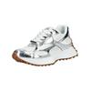 Sneaker STEVE MADDEN "STEVE MADDEN Sneaker Lederimitat/Textil", Damen, Gr. 37, weiß (weiß, silber), Lederimitat, Textil, casual, Schuhe