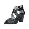 High-Heel-Pumps NERO GIARDINI "Nero Giardini Pumps Leder", Damen, Gr. 40, schwarz, Leder, casual, Schuhe