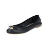 Ballerina SCAPA "scapa Ballerinas Leder", Damen, Gr. 39, blau, Leder, casual, Schuhe