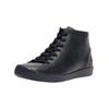 Sneaker SOFTINOS "softinos Sneaker Leder", Damen, Gr. 39, blau (navy), Leder, casual, Schuhe