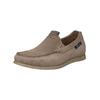 Slipper BUGATTI "bugatti Slipper Veloursleder", Herren, Gr. 44, grau (taupe), Veloursleder, casual, Schuhe