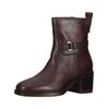 Stiefelette PIKOLINOS "PIKOLINOS Stiefelette Leder", Damen, Gr. 40, braun, Leder, casual, Schuhe