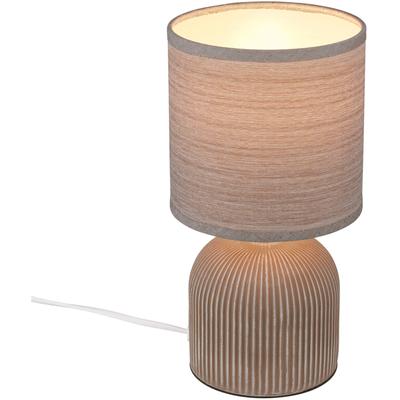 BRILONER LEUCHTEN Tischleuchte "INO Tischlampe", braun (beige), Lampen Image