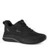 Keilsneaker TAMARIS, Damen, Gr. 39, schwarz, Textil, Lederimitat, unifarben, sportlich, Schuhe, Keilabsatz, Freizeitschuh, Schlupfschuh aus der STEP IN-Linie