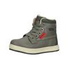 Schnürstiefelette KICKERS "Kickers Stiefelette Lederimitat", Kinder, Gr. 36, grün (khaki), Lederimitat, casual, Schuhe