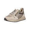 Sneaker GABOR COMFORT "Gabor Comfort Sneaker Leder", Damen, Gr. 38,5, grau, Leder, casual, Schuhe