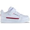 Sneaker LOTTO, Kinder, Gr. 27, rot (weiß, rot), Synthetik, Kunstfaser, clean, sportlich, Schuhe, - mit Elastikschnürung & Klettverschluss