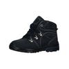 Schnürstiefelette PEPINO "Pepino Stiefelette Leder/Textil", Kinder, Gr. 23, blau, Leder, Textil, casual, Schuhe