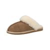 Hausschuh SHEPHERD "Shepherd Hausschuhe Leder", Damen, Gr. 42, grau (stone), Leder, casual, Schuhe