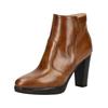 High-Heel-Stiefelette NERO GIARDINI "Nero Giardini Stiefelette Leder/Synthetik", Damen, Gr. 39, braun, Leder, Synthetik, casual, Schuhe