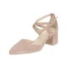 Pumps NERO GIARDINI "Nero Giardini Pumps Veloursleder", Damen, Gr. 36, beige (natur), Veloursleder, elegant, Schuhe