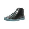 Schnürstiefelette SOFTINOS "softinos Sneaker Lederimitat", Damen, Gr. 38, grün (forest), Lederimitat, casual, Schuhe
