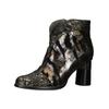 Stiefelette LAURA VITA "LAURA VITA Stiefelette Leder/Textil", Damen, Gr. 36, braun (bronze), Leder, Textil, casual, Schuhe
